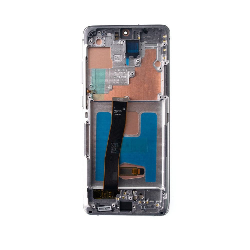 Samsung Galaxy S20 Ultra G988 Red OLED Screen Replacement Digitizer with Frame-Cloud White Samsung Galaxy S20 Ultra G988 Red OLED Screen Replacement Digitizer with Frame-Cloud White